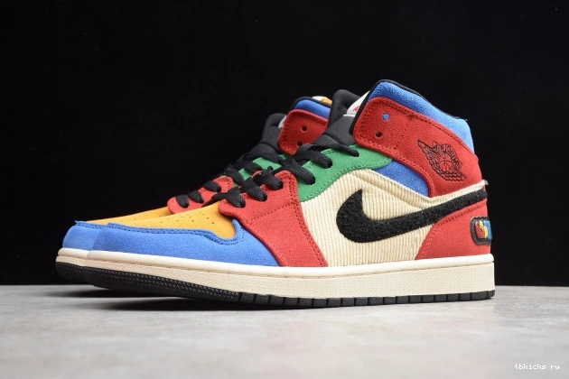Rep TB Great Jordan 1 Fearless CU2805-100 SE Mid Blue Air the 0716